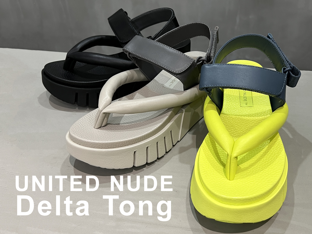 【UNITED NUDE】夏のサンダルおすすめNO.1！Delta Tongのサイズ選びと履き方ポイント