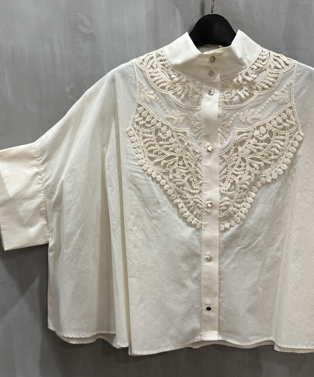 MARGAUX VINTAGE（マルゴーヴィンテージ）｜Lace blouse｜MG BL-24038-S