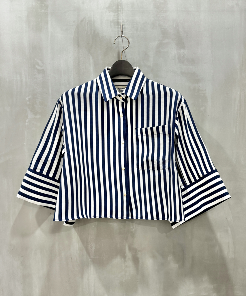 MARGAUX VINTAGE（マルゴーヴィンテージ）｜Stripe blouse｜MG BL-24053-S
