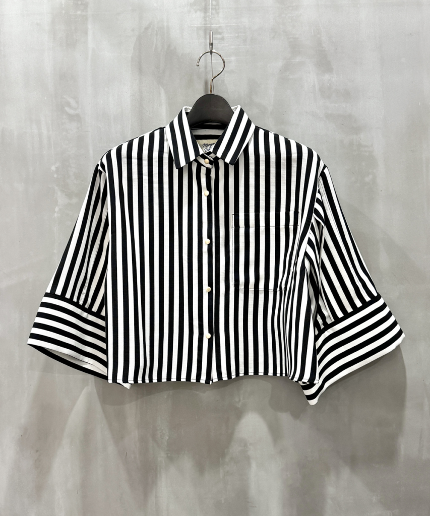 MARGAUX VINTAGE（マルゴーヴィンテージ）｜Stripe blouse｜MG BL-24053-S