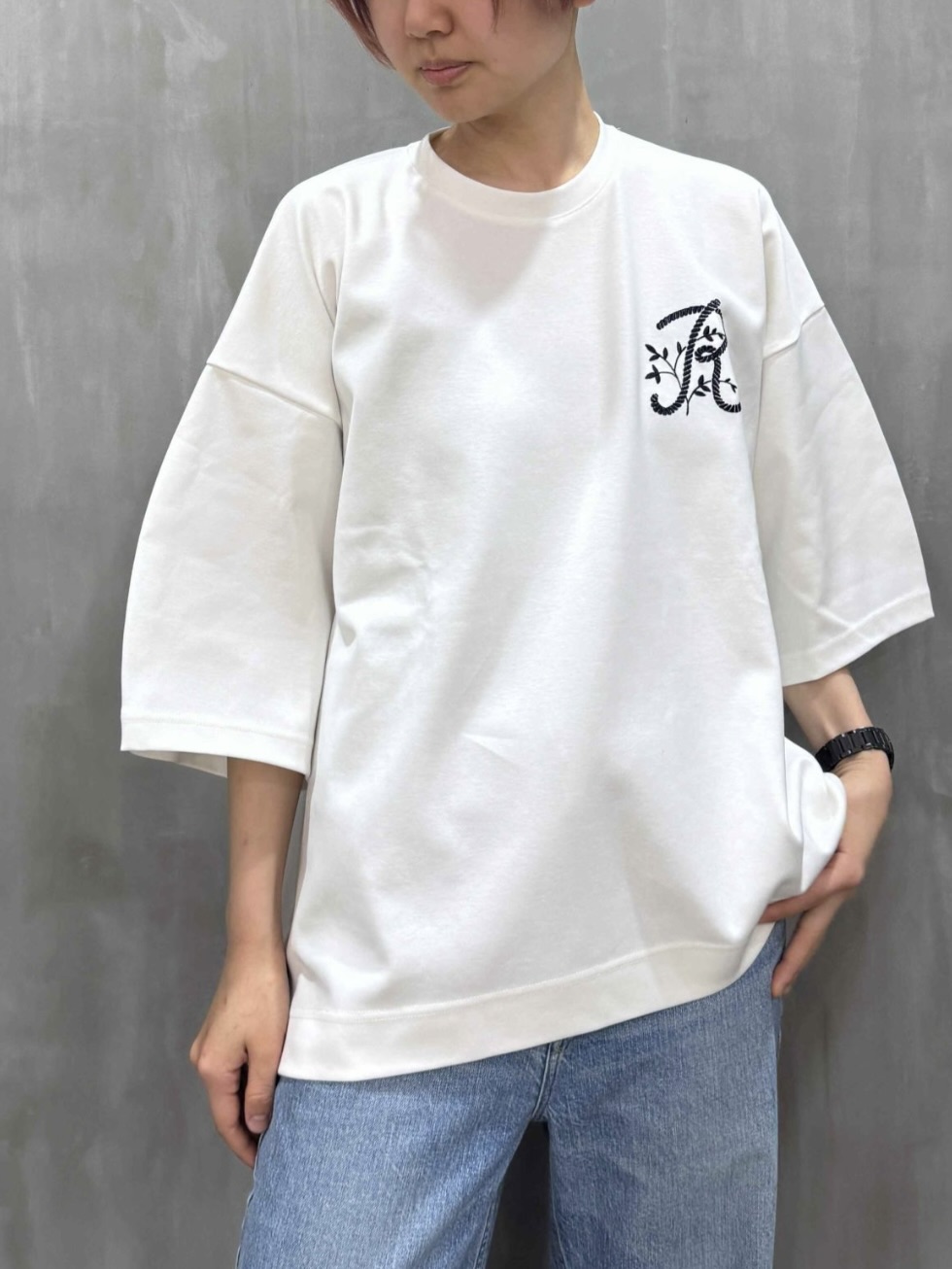FORFORMO｜Back Draped T-shirt（725203）