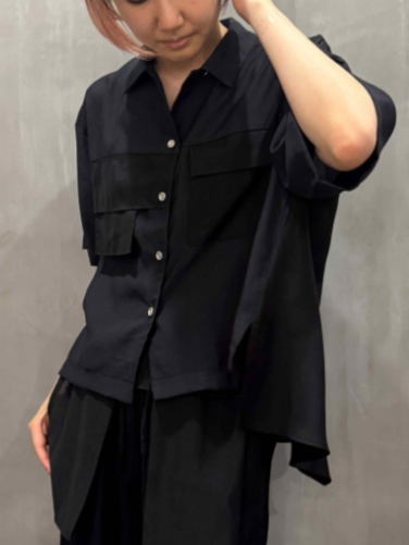 MARECHAL TERRE｜Open Collar Shirt（ZMT253BL227）