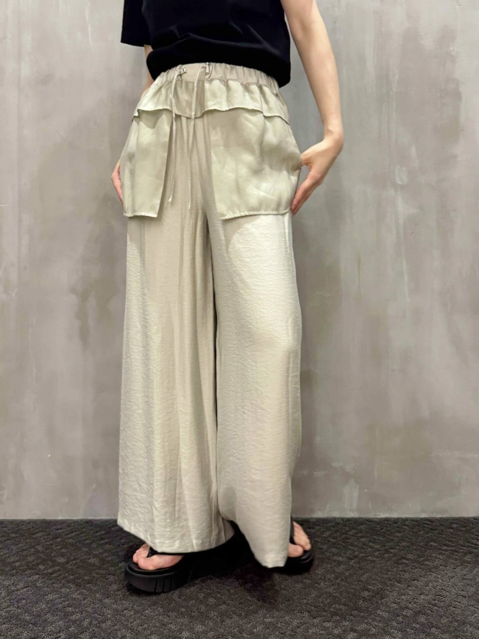 MARECHAL TERRE｜Shear Combination Pants
