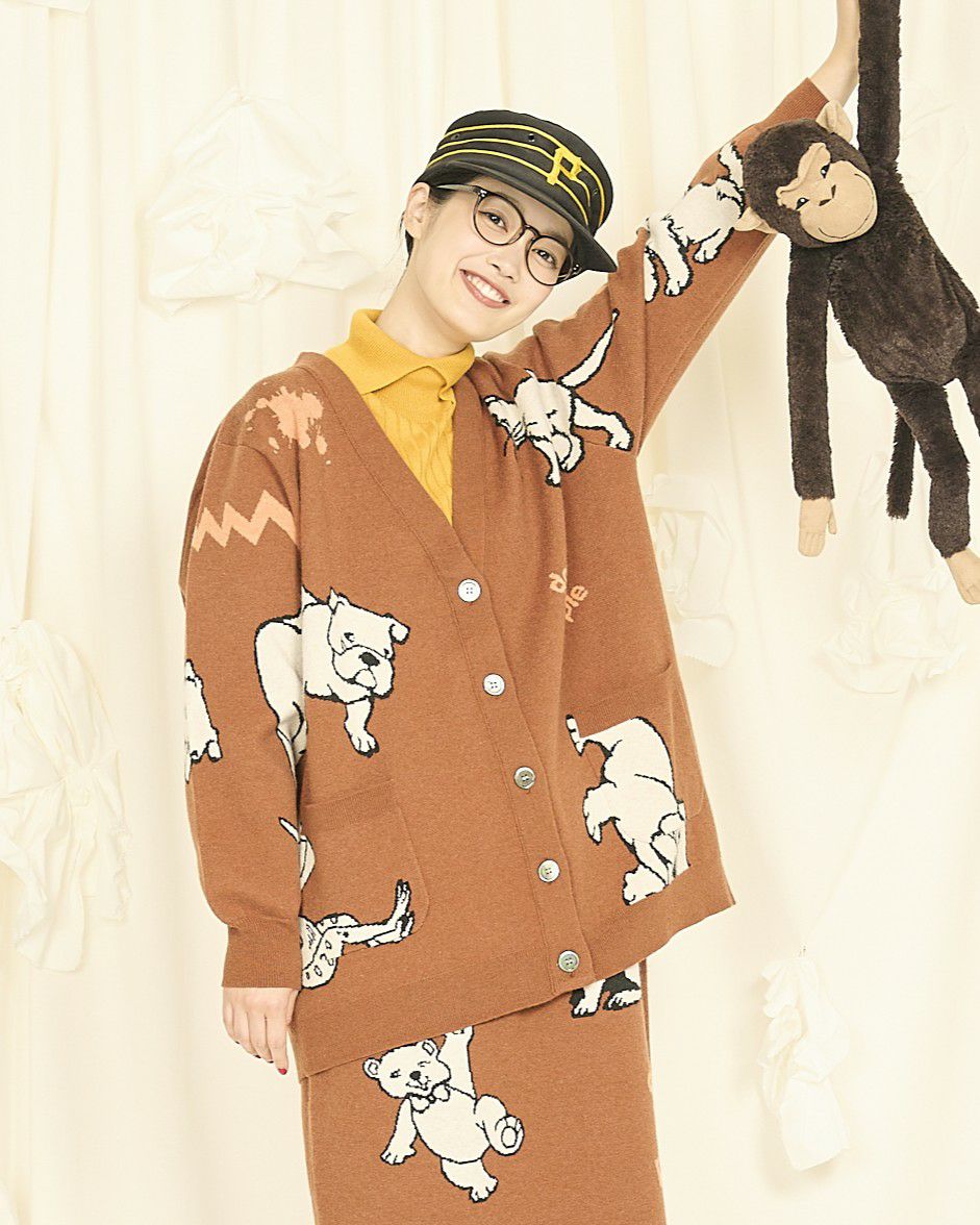 14G W Jacquard Cardigan｜2254752