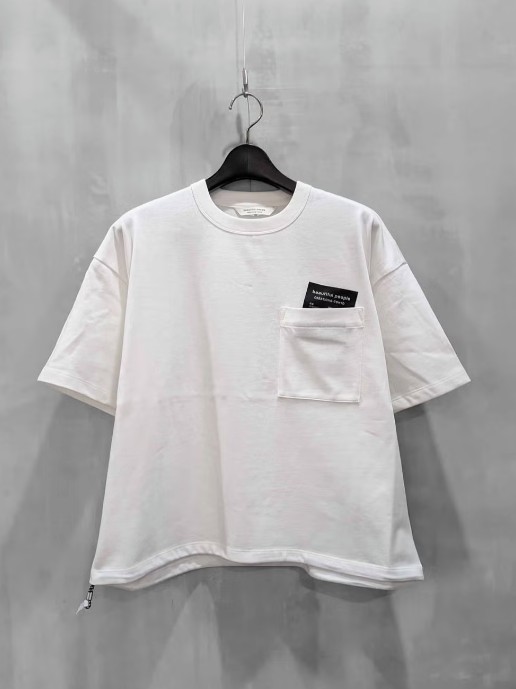 beautiful people suvin compact jersey big QOL tag T
